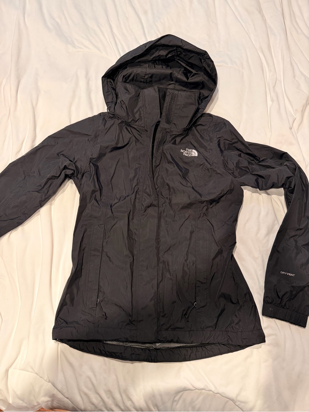 The North Face Women's Black Hooded Ski Jacket